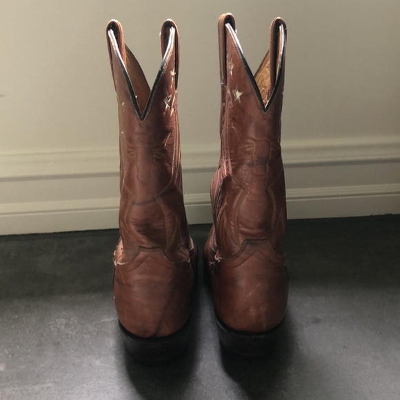 Handmade Leather Billy Martin Cowboy Boots - Picture 6 of 8
